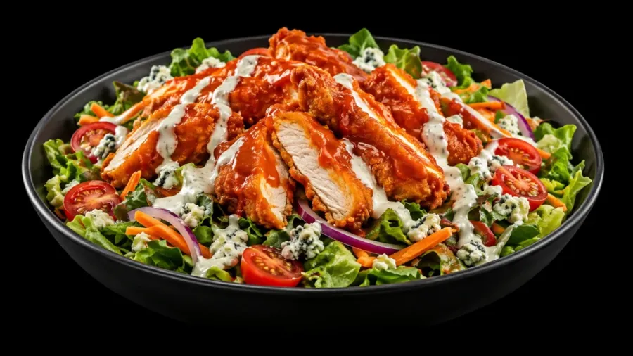 Buffalo Wild Wings menu selection