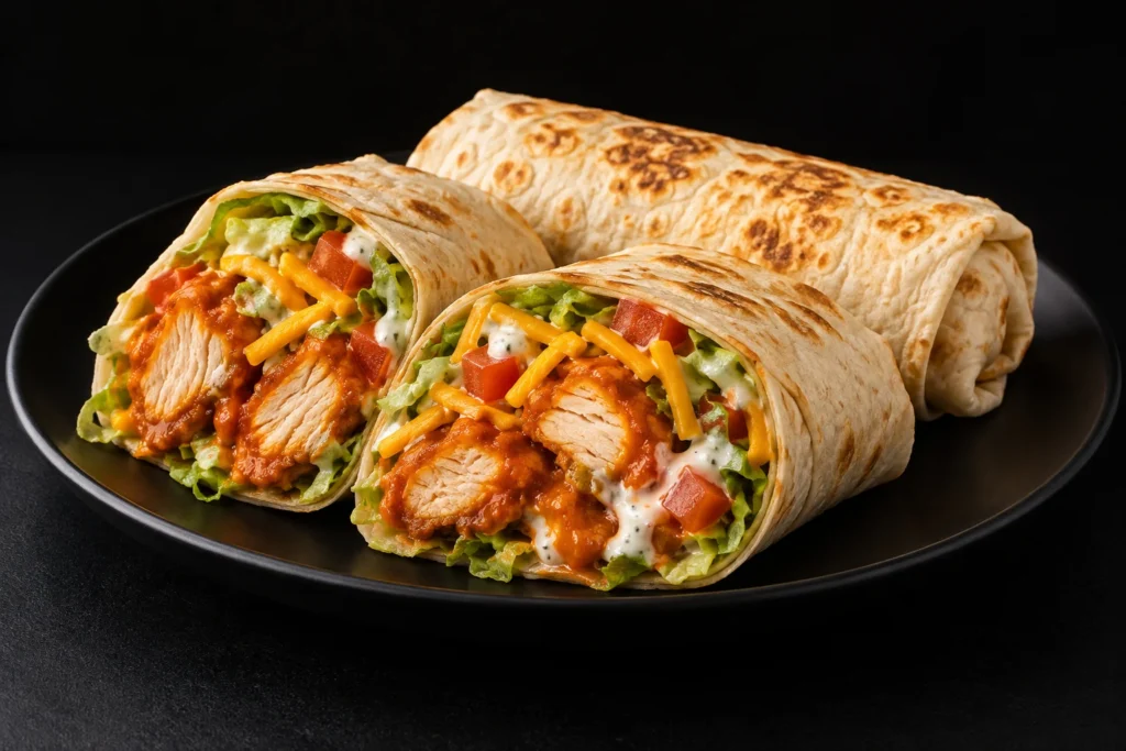 Buffalo Wild Wings Wraps Menu
