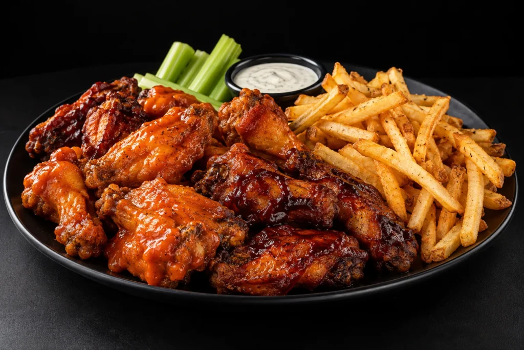 Bone-In Wings and Fries Bundles
