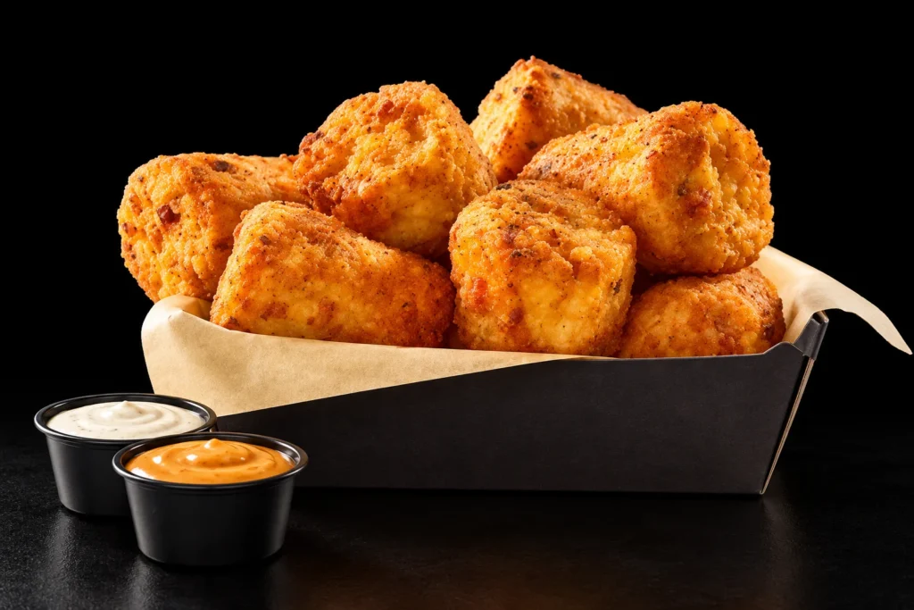 BACON CHEDDAR
JUMBO TOTS
