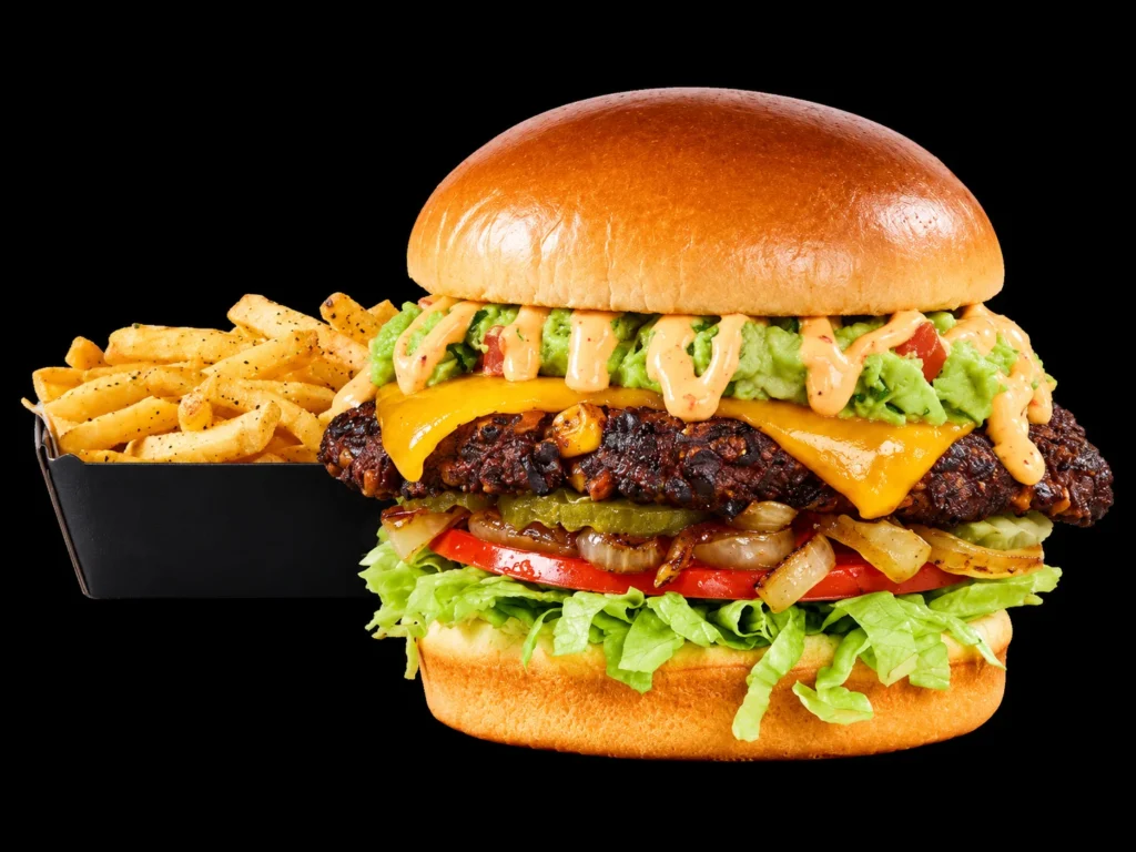 SOUTHWESTERN BLACK
BEAN BURGER